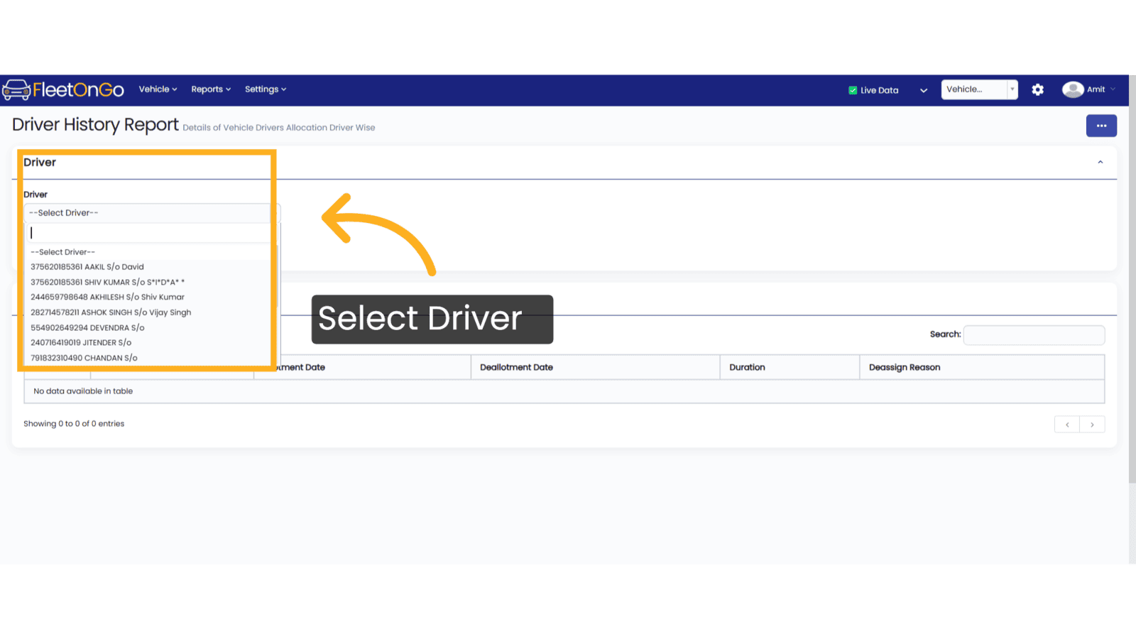 Select Driver