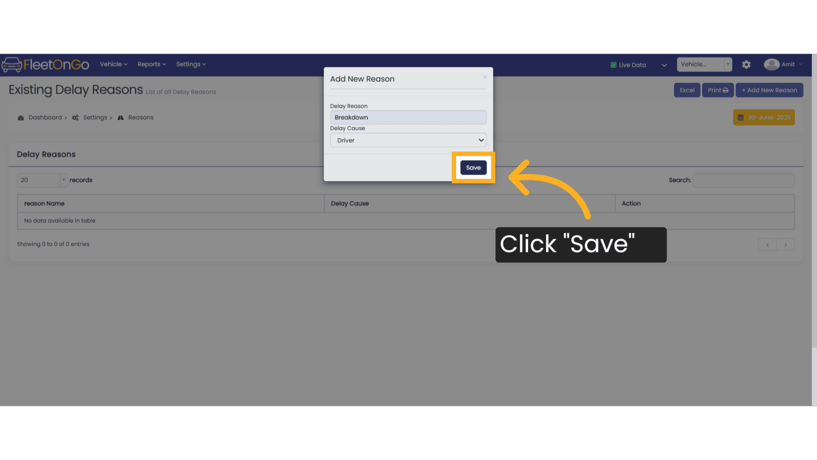 Click 'Save'