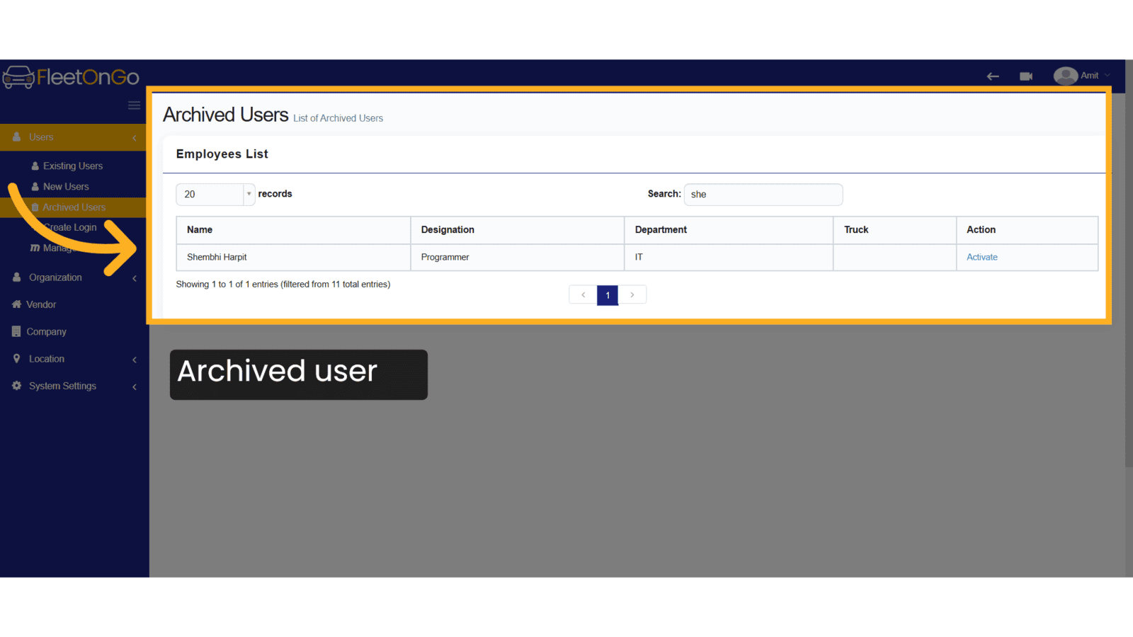Archived user