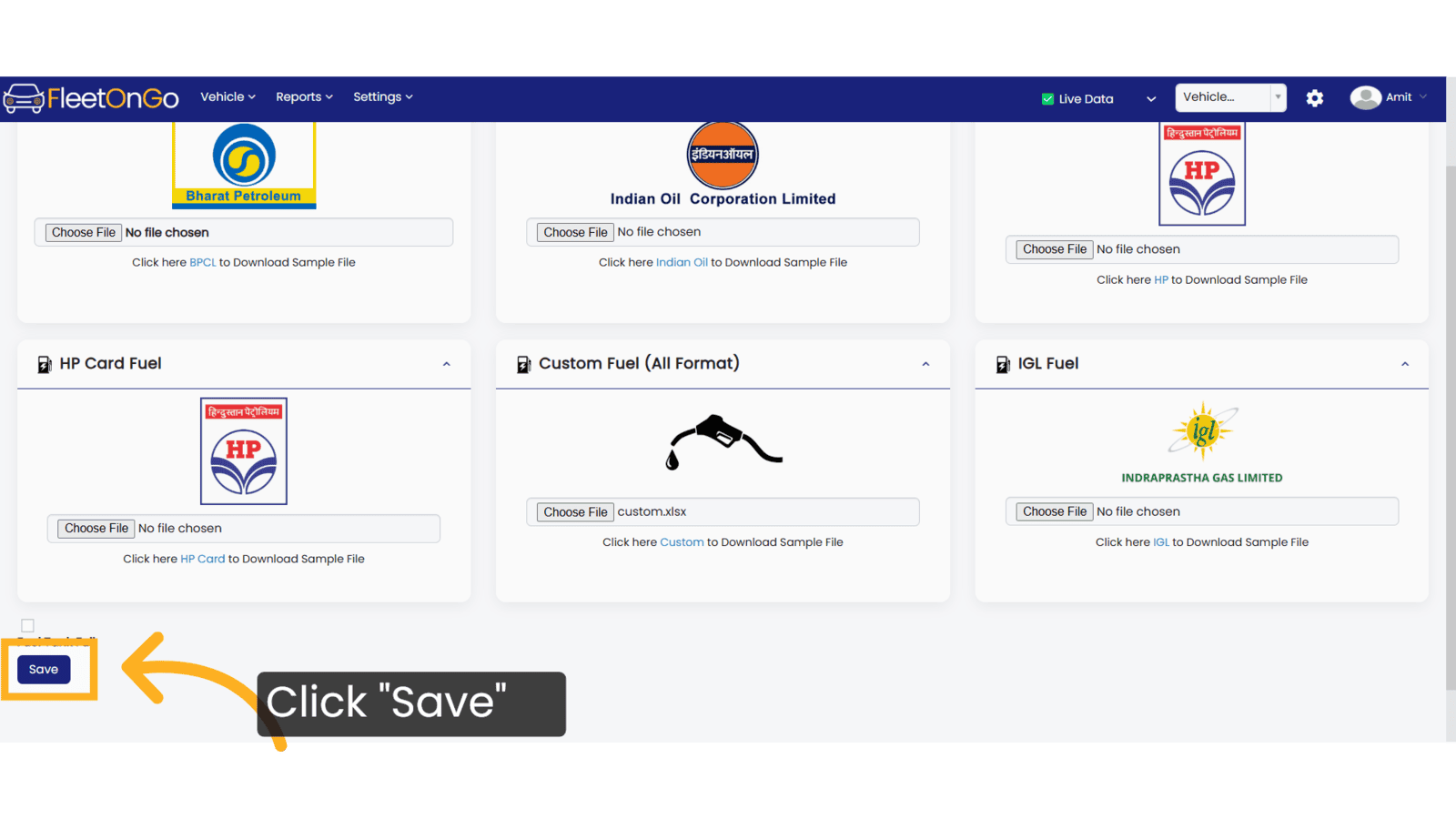 Click 'Save'