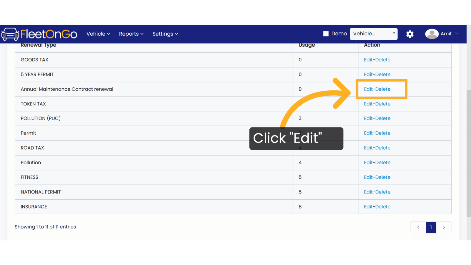 Click 'Edit'