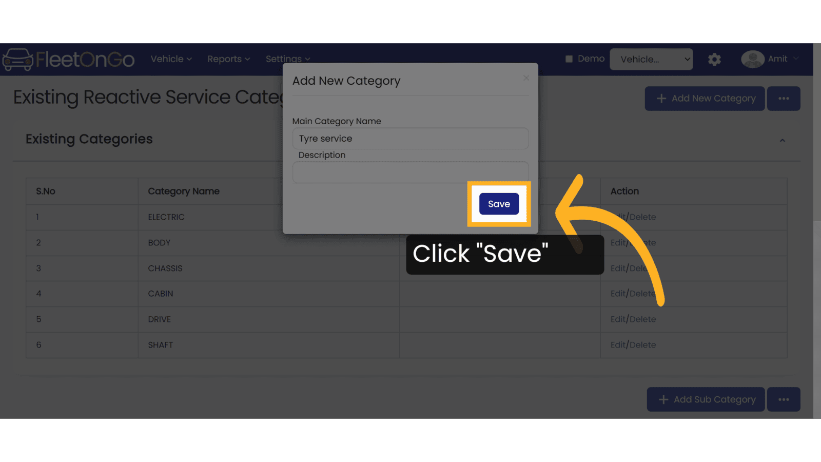 Click Save