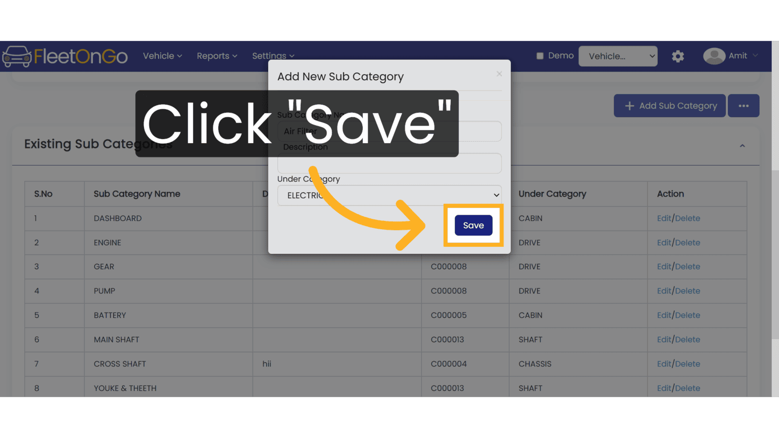 Click 'Save'