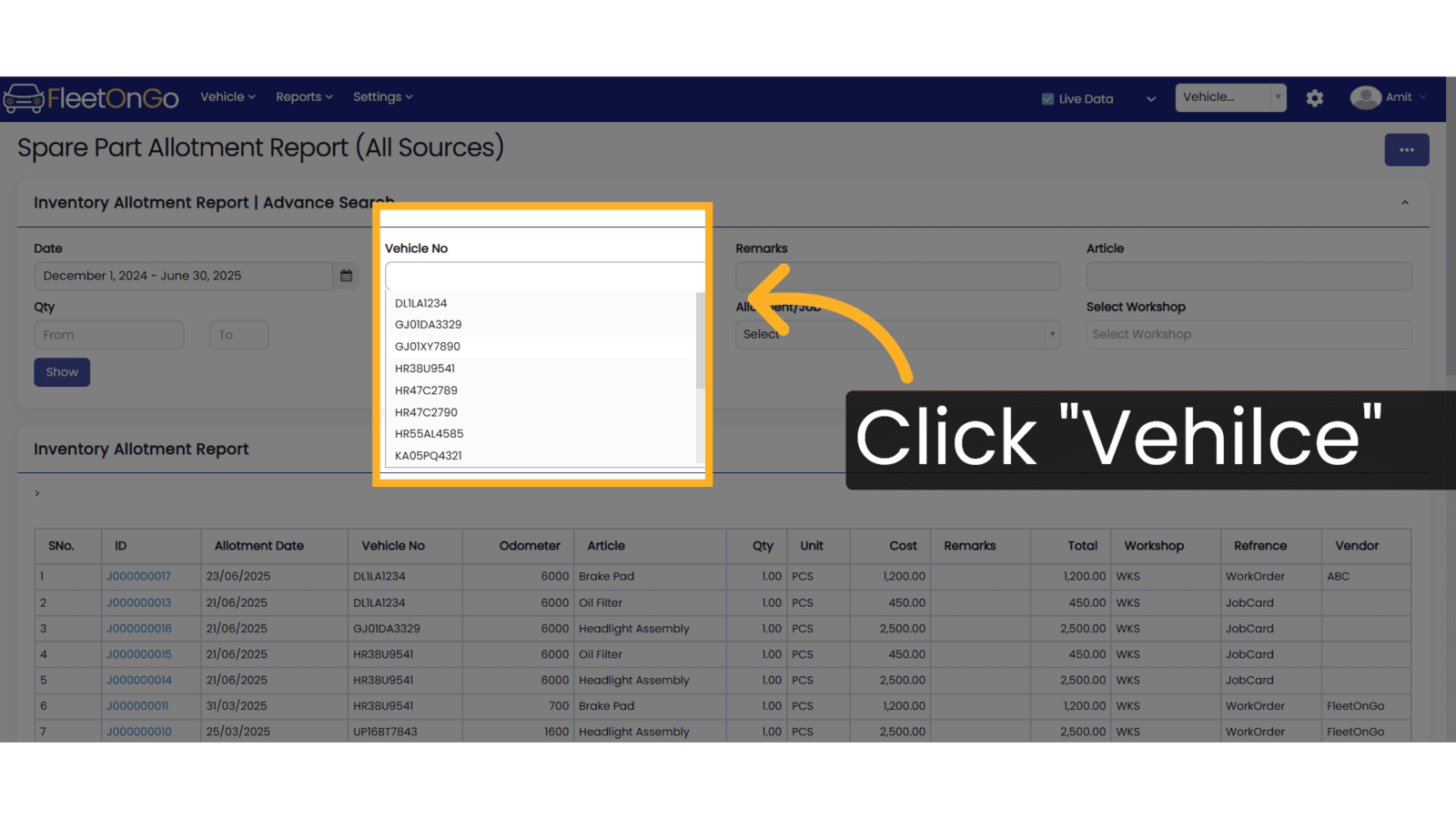 Click vehicle