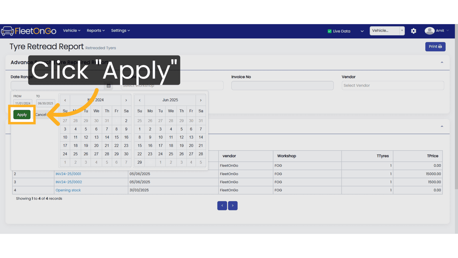 Click 'Apply'