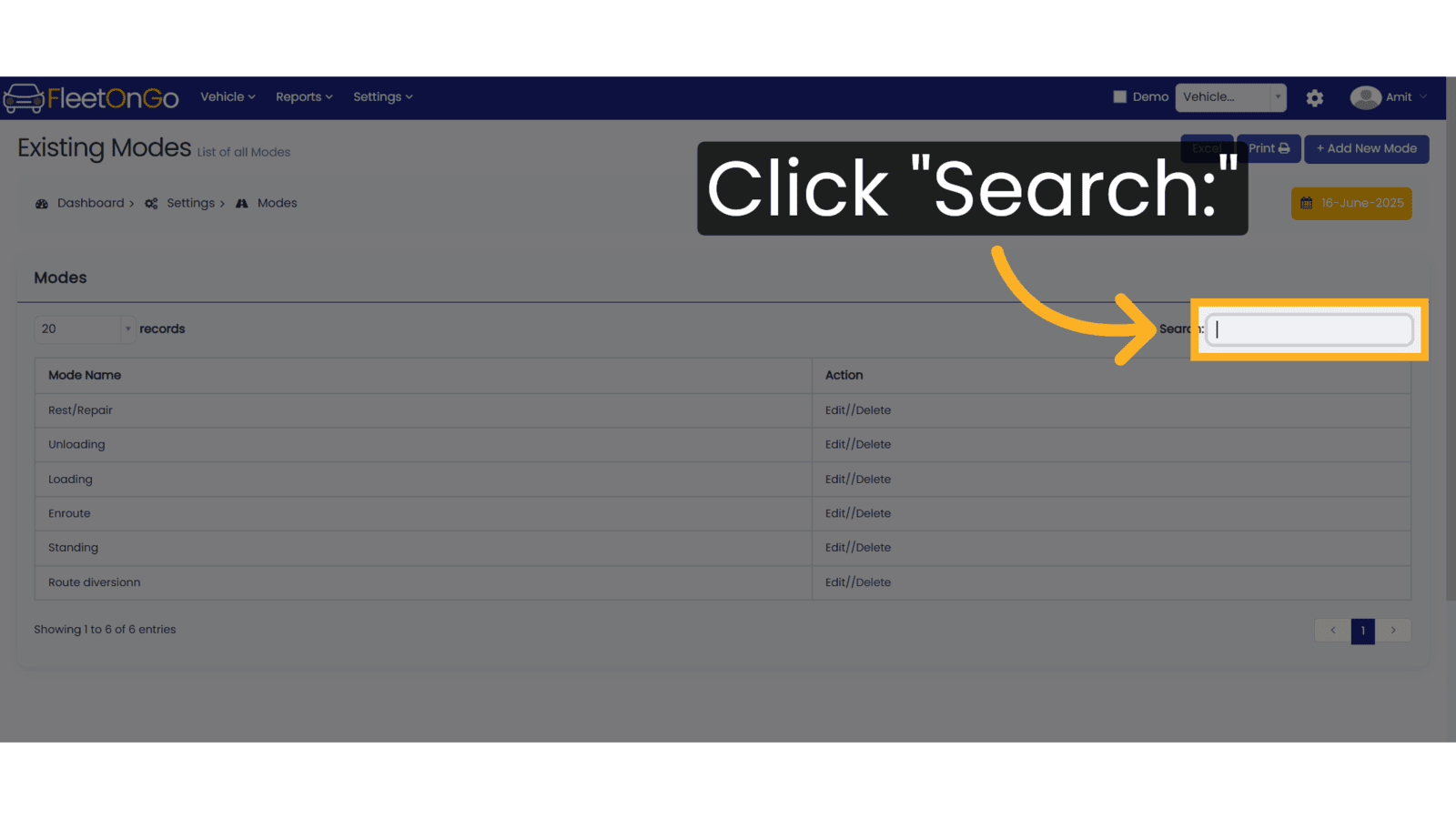 Search box